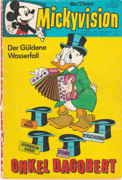 Mickyvision 6/1964: Der güldene Wasserfall (Grade: 2-3)