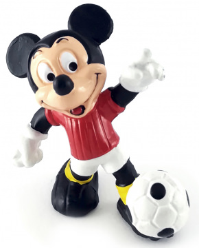 Mickey Mouse Football Player BULLY Small Figure