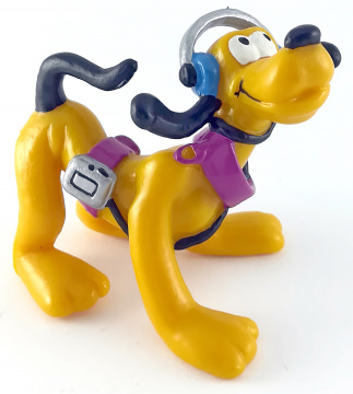 Pluto with Walkman Disco Pluto BULLY NEW GENERATION small figure