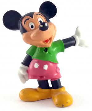 Micky Maus einladend MAIA+BORGES Kleinfigur 5,5cm