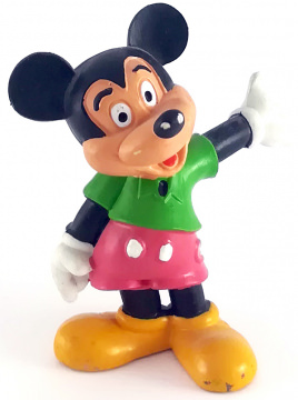 Micky Maus einladend MAIA+BORGES Kleinfigur 5,5cm
