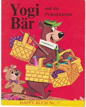 Yogi Bär und die Picknickkörbe / Happy-Buch Nr. 57, Delphin Verlag (Z:1-) 