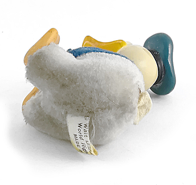 Donald Duck sitzend Filzfigur 7,5cm