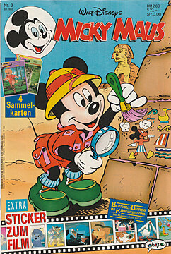 Micky Maus 3/1992 (Z: 1+)
