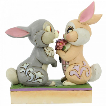 Bunny Bouquet (Thumper and Miss Bunny Figurine) DISNEY TRADITIONS
