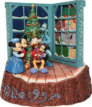 Micky Maus Christmas Carol (DISNEY TRADITIONS Carved by Heart) Figur