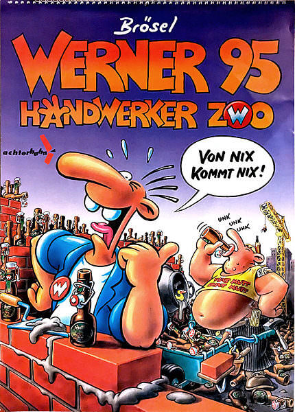 Brösel: Werner 95 - Handwerker Zwo (Kalender 1995)
