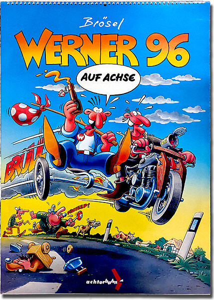 Brösel: Werner 96 - Auf Achse (Kalender 1996)