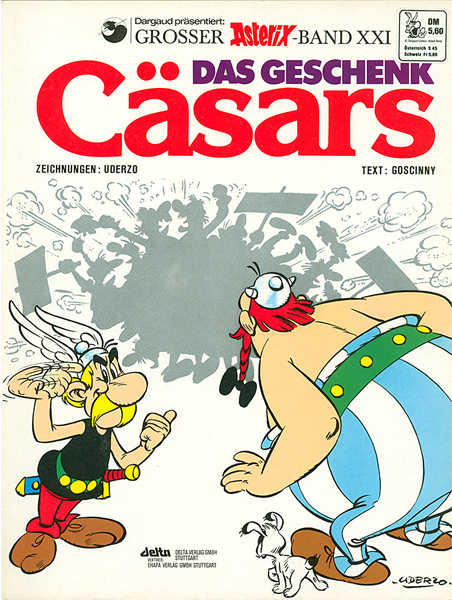 Asterix 21: Das Geschenk Cäsars (Softcover) (Z: 1)