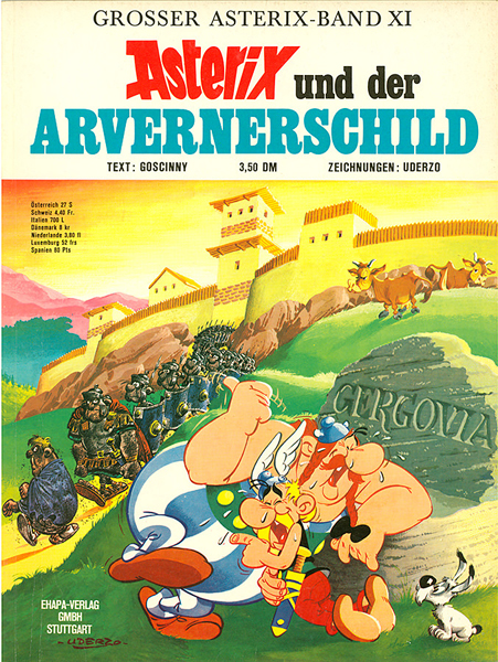 Asterix 11: Asterix und der Arvernerschild (Softcover) (Z: 2-)