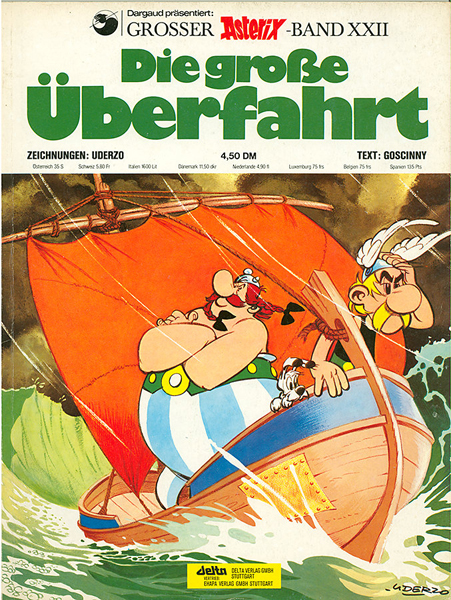 Asterix 22: Die große Überfahrt (Softcover) (Z: 2+)