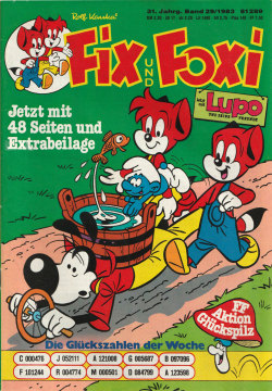 Fix und Foxi 31. Jahrgang ⋅ Band 29/1983 (Z: 1+)