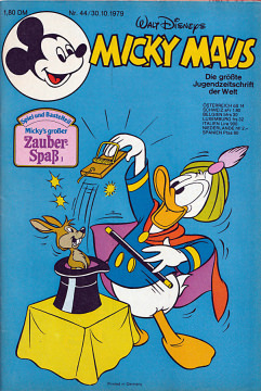 Micky Maus 44/1979 (Grade: 1+)