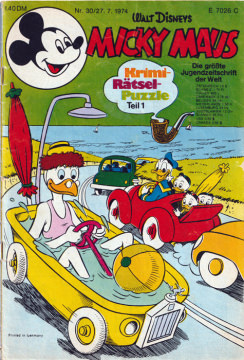 Micky Maus 30/1974 (Z: 2+)