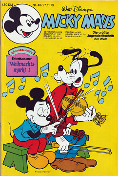 Micky Maus 48/1979 (Z: 1+)