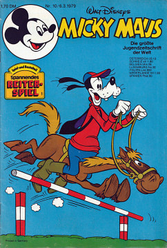Micky Maus 10/1979 (Grade: 1-)