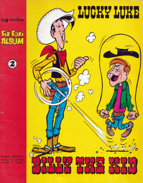 Fix und Foxi Album 2: Lucky Luke - Billy the Kid [gelber Titel]