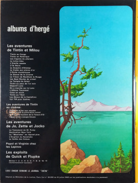 Hergé - Les Aventures de Tintin [23]: Tintin et le lac aux requins (Z: 1+)