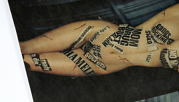 Lady Gaga Poster (Kraftpapier) 51x35,5cm