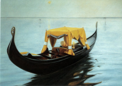 Postcard Kaj Stenvall After the Flood