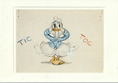 Postkarte Tic Toc (Clock Cleaners)