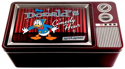 Tin Can in Television Form with Donald Duck (Donalds Comedy Hour: Applause!)