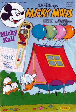 Micky Maus 21/1987 (Z: 2+)