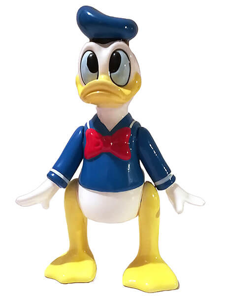 Spieluhr Donald Duck Yankee Doodle (SCHMID) Porzellanfigur