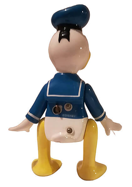 Spieluhr Donald Duck Yankee Doodle (SCHMID) Porzellanfigur