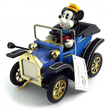 Mickey Mouse Tin Lizzie with wind-up function (MASUDAYA)