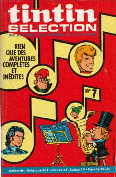 tintin SELECTION nº 7 (Grade: 1-2)