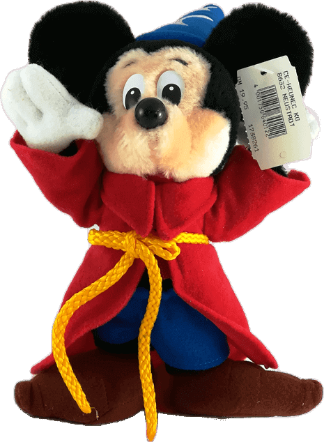 Fabric figure Mickey Sorcerer 23cm