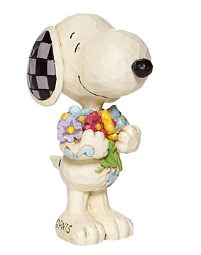 Snoopy mit Blumen (PEANUTS BY JIM SHORE)  Minifigur