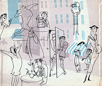 Rue de Plaisir / 67 Zeichnungen von Kurt Halbritter / Bärmeier und Nikel 1955