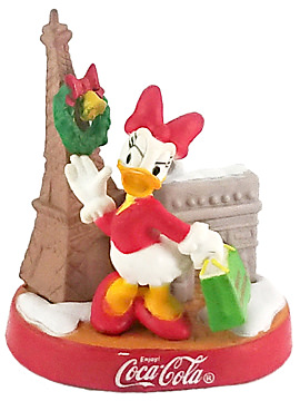 Daisy Weihnacht in Paris Merry Christmas (COCA COLA) Baumhänger 5cm