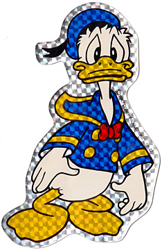 Donald Duck Folie 16,5cm