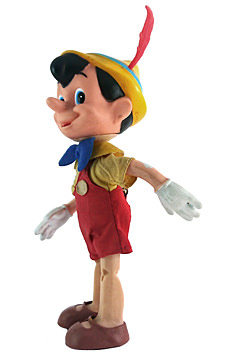 Pinocchio link figure with clothing 22cm