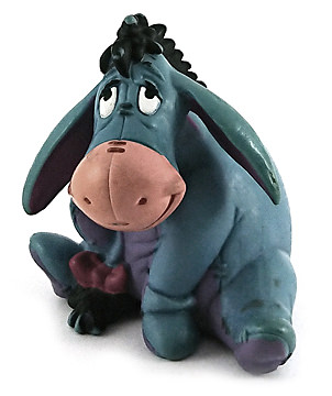 I-Aah schüchtern lächelnd (Winnie Puuh) BULLY Kleinfigur 5,8cm