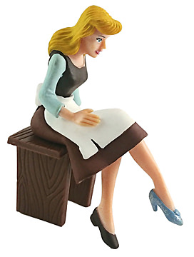 Cinderella (Cinderella) BULLY small figure 8cm