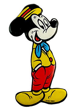 Mickey foam figure (PEZ)