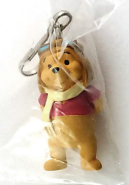 Winnie Puuh Pilot Figürchen mit Klammer 3,5cm