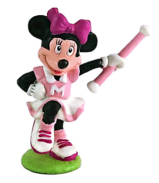 Minnie Majorette (APPLAUSE) small figure 6.5cm