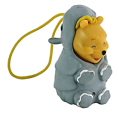 Winnie Puuh im Nashorn (PEEK-A-POOH) Kleinfigur 6cm mit Kordel