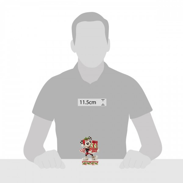 Mickey with Stack of Presents (DISNEY TRADITIONS) Figurine
