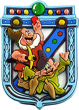 Magnet Happy and Dopey (Snow White)