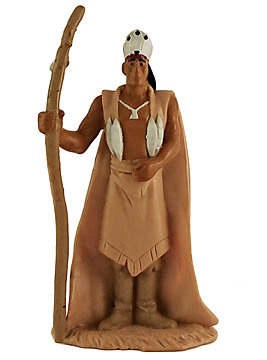 Powhaton (Pocahontas) PANINI small figure 10cm