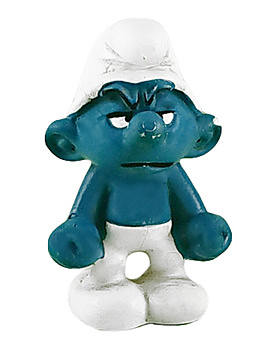 Miesepeter Schlumpf (SCHLEICH, 1982) Kleinfigur 5cm