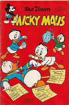 Micky Maus 8/1963 (Z: 2+)