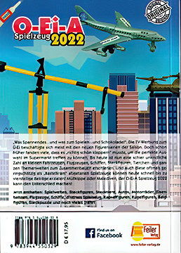 O-Ei-A Spielzeug 2022 (Ü-Eier Katalog)