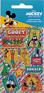 Laser Sticker Mickey and Friends